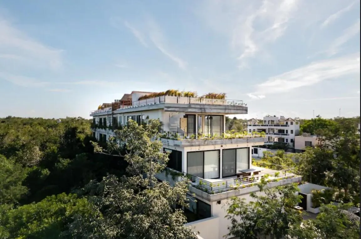 Apartment Tulum La Veleta Condo Best Sunrises & Jungle View Near Holistika Mexico